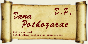 Dana Potkozarac vizit kartica